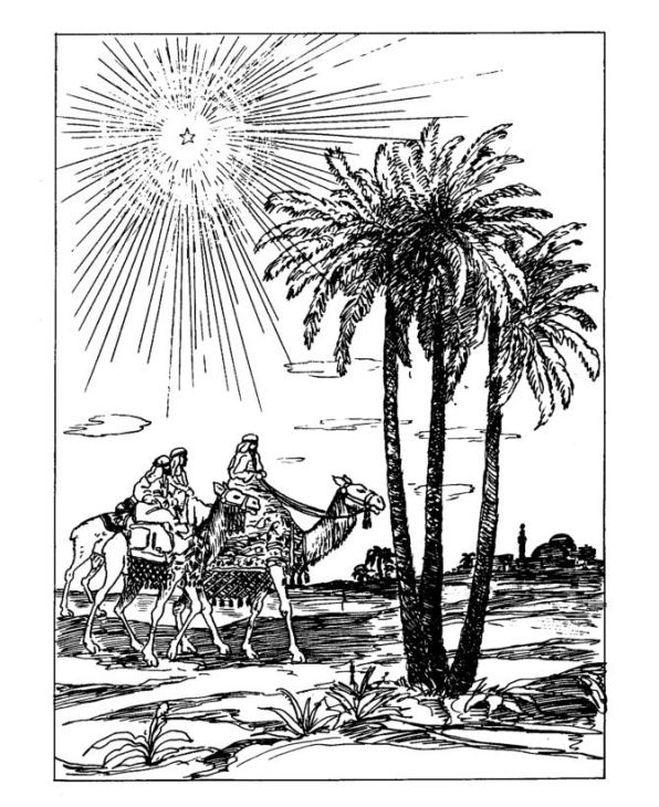 Plansa de colorat cu Crestinism 34